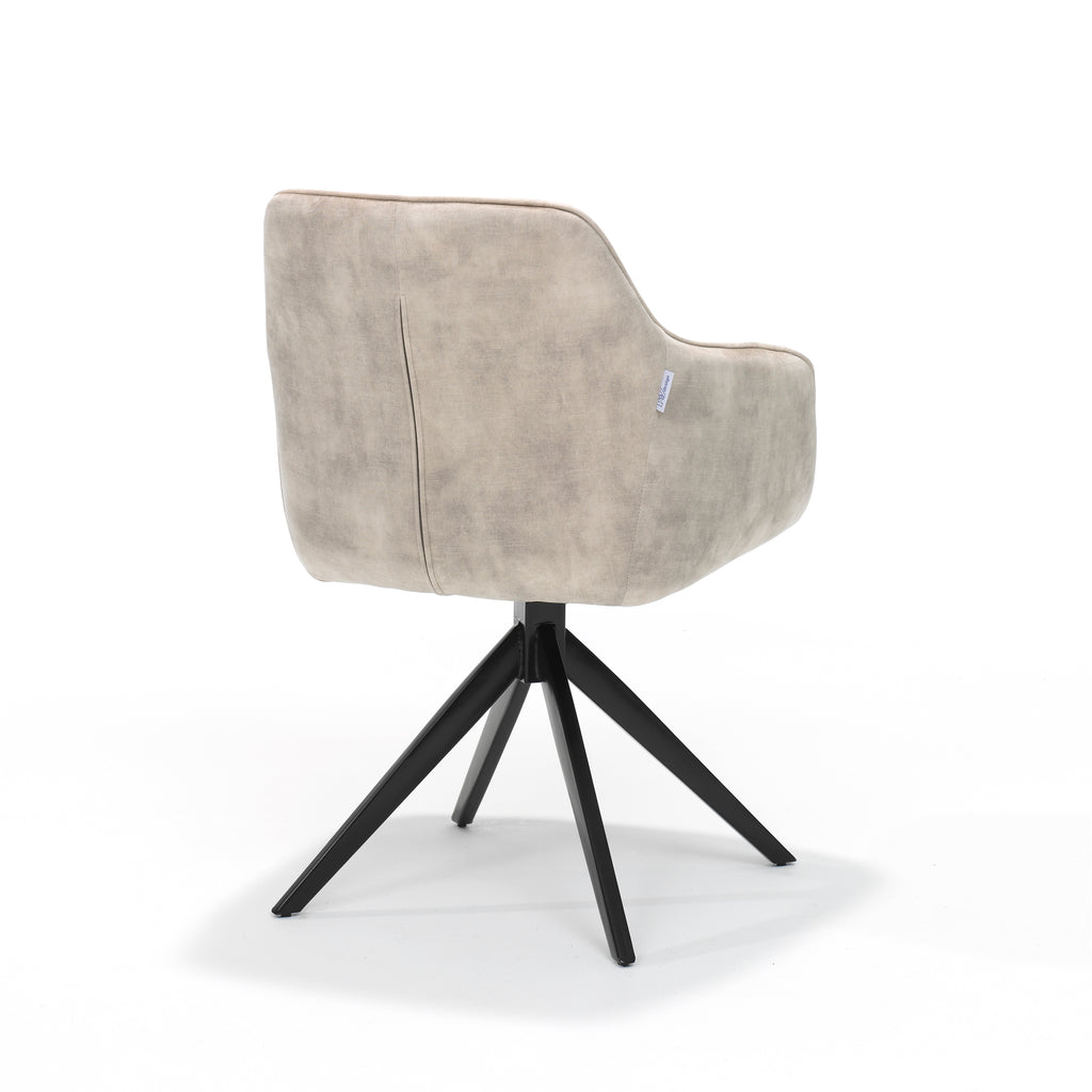 Astrid Swivel Chair – Sand