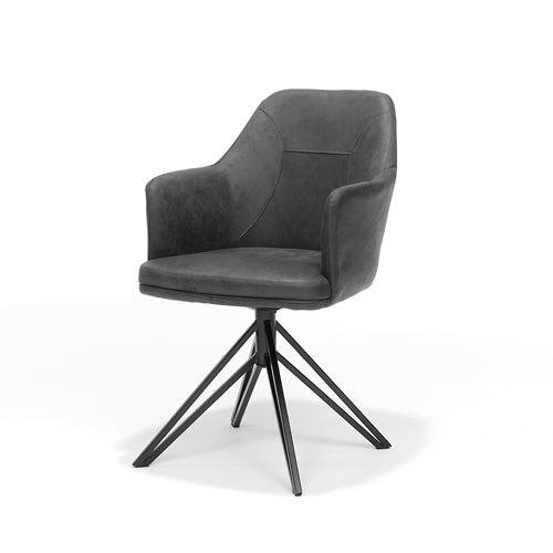 Bellina Swivel Chair – anthracite