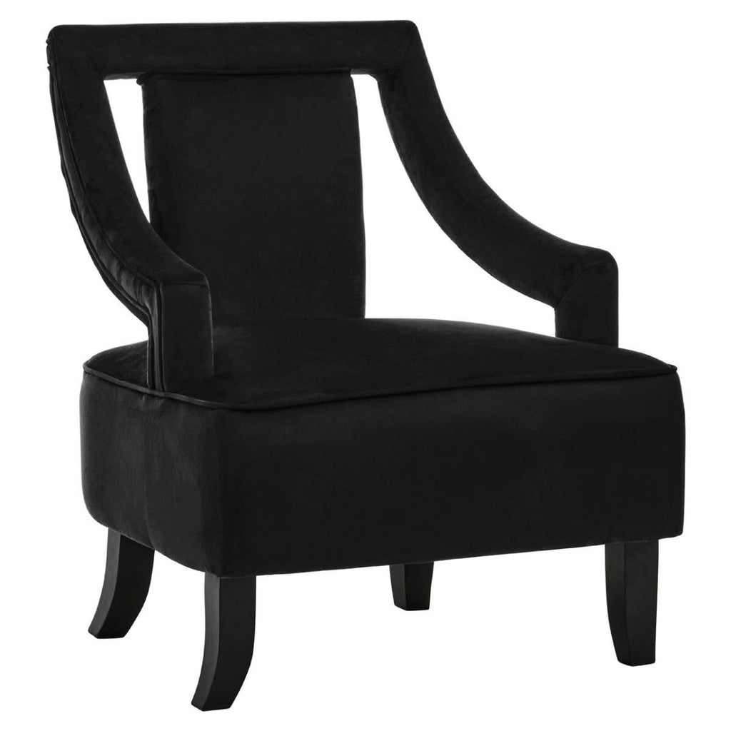 Alain Armchair – Black Velvet