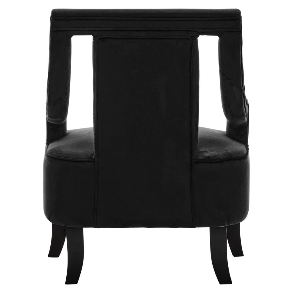 Alain Armchair – Black Velvet