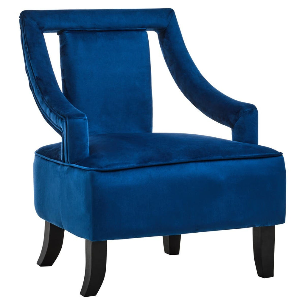 Alain Armchair – Midnight Blue Velvet