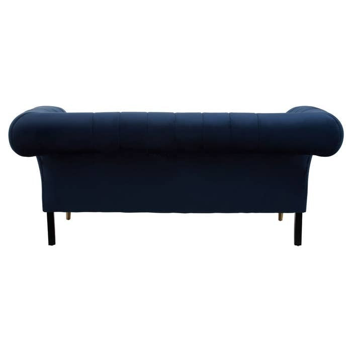 Annette 2-Seater Sofa – Midnight Blue Velvet