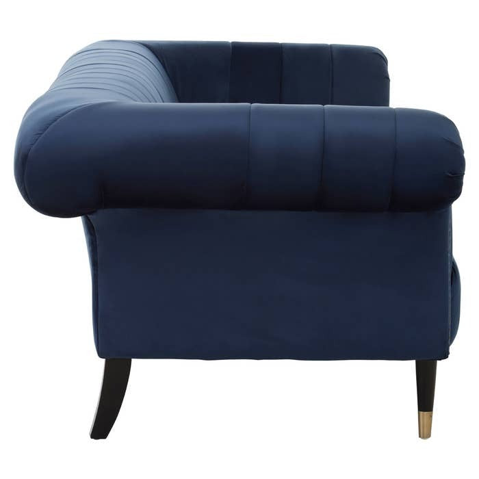 Annette 3-Seater Sofa – Midnight Blue Velvet