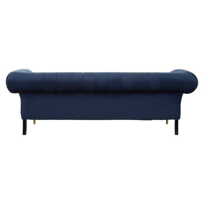 Annette 3-Seater Sofa – Midnight Blue Velvet