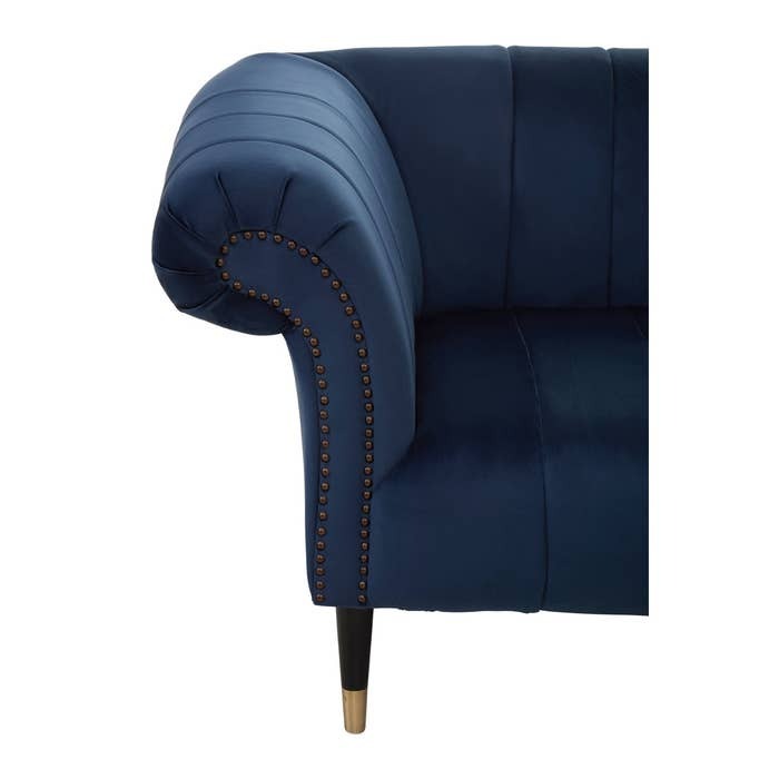 Annette 3-Seater Sofa – Midnight Blue Velvet