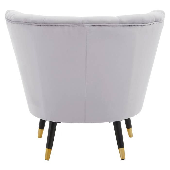 Arabella Armchair – Grey Velvet