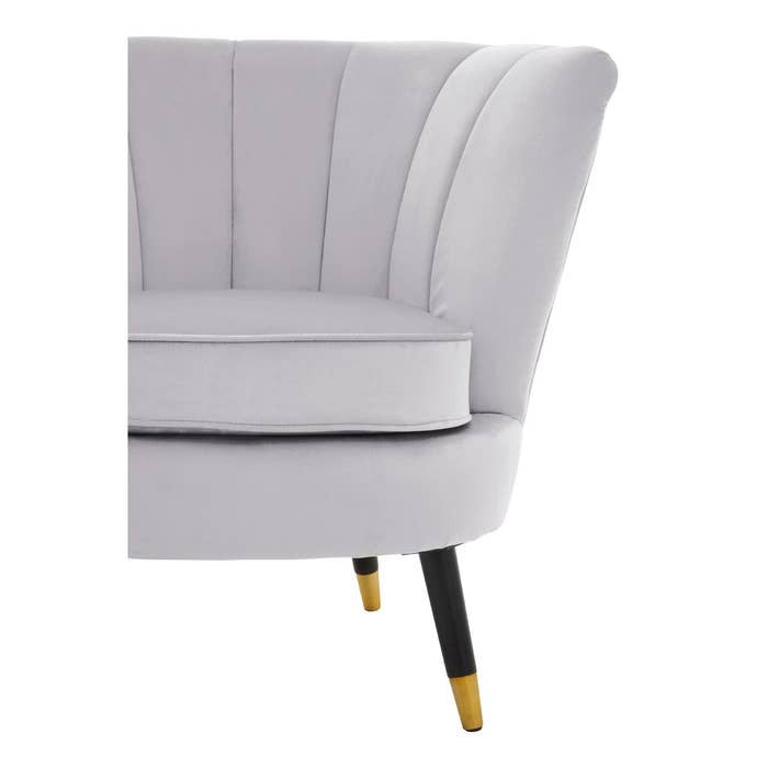 Arabella Armchair – Grey Velvet