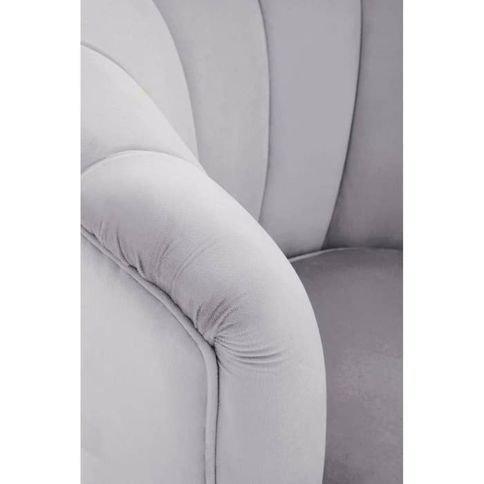 Arabella Armchair – Grey Velvet