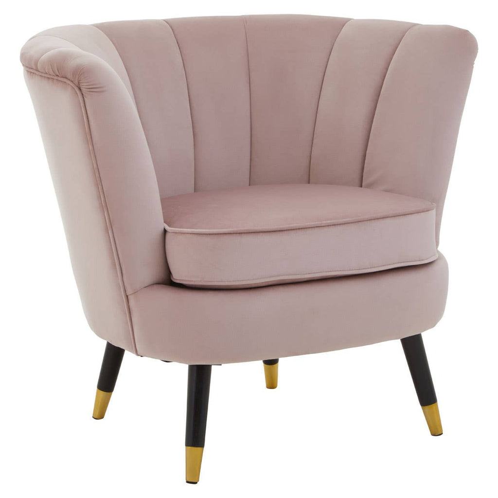 Arabella Armchair – Pink Velvet