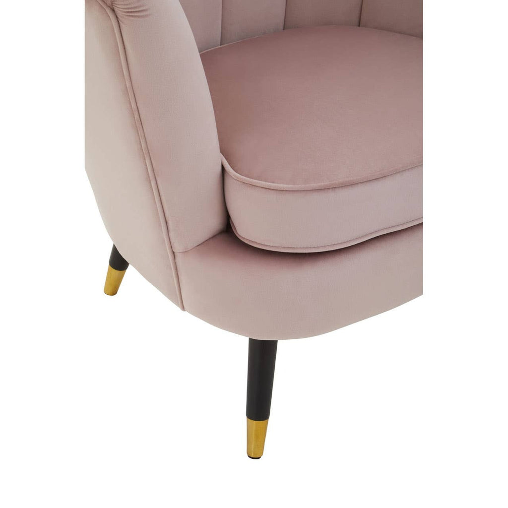 Arabella Armchair – Pink Velvet