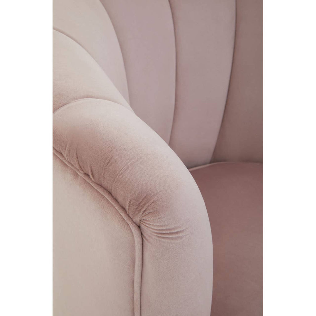 Arabella Armchair – Pink Velvet