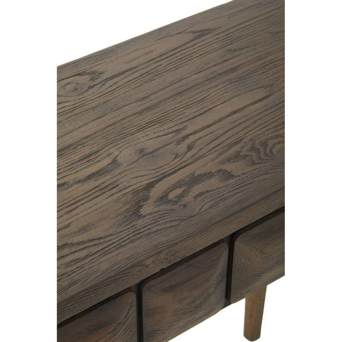 Asher Console Table in Oak Wood