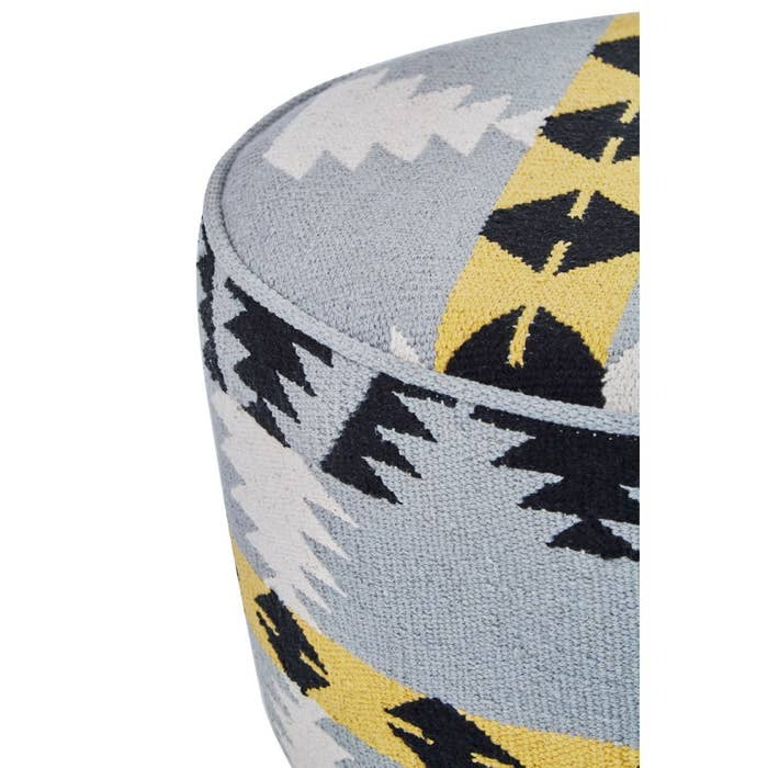 Ashlynn Geometric Stool – Multi-coloured