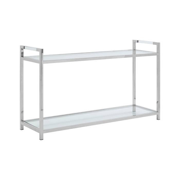 Axel Console Table – Polished Nickel