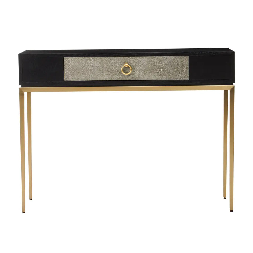 Azra Console Table – Grey Shagreen