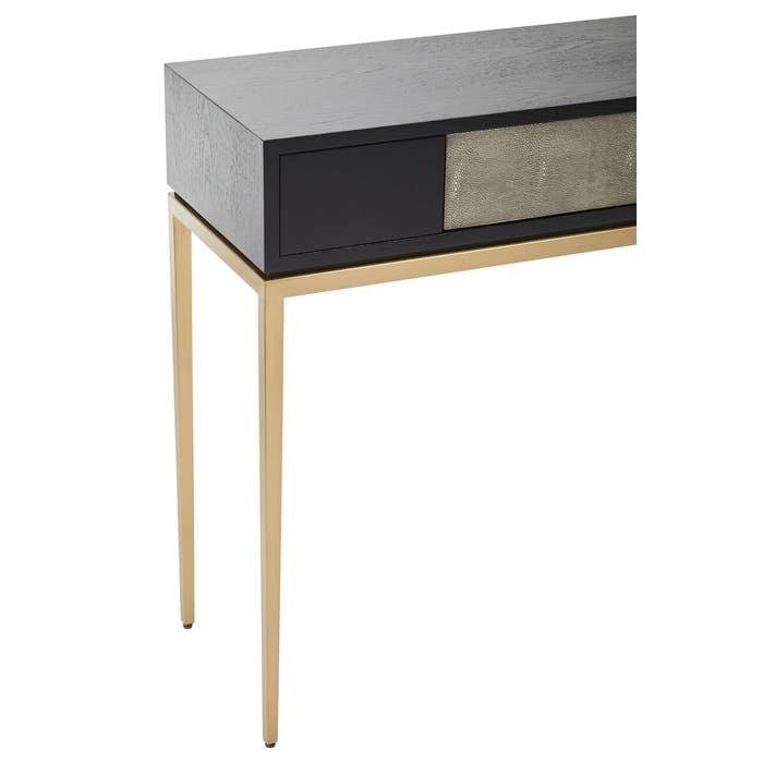 Azra Console Table – Grey Shagreen