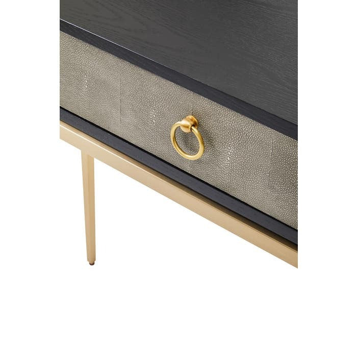 Azra Console Table – Grey Shagreen