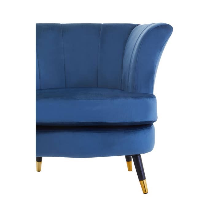 Bastiana Chair – Midnight Blue Velvet