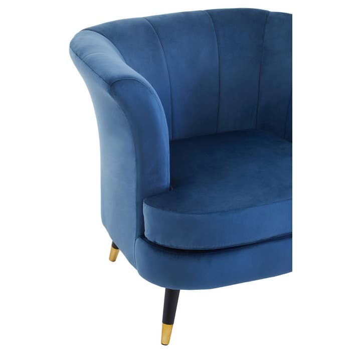 Bastiana Chair – Midnight Blue Velvet