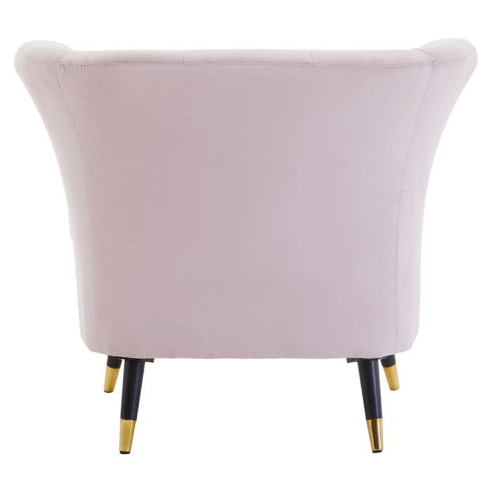 Castaneda Armchair – Dusky Pink Velvet