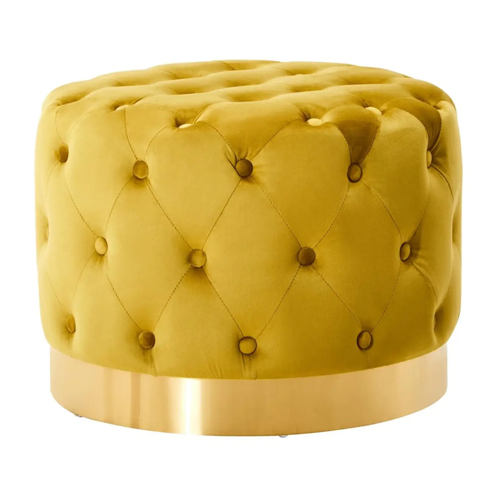 Cordelia Tufted Stool – Pistachio