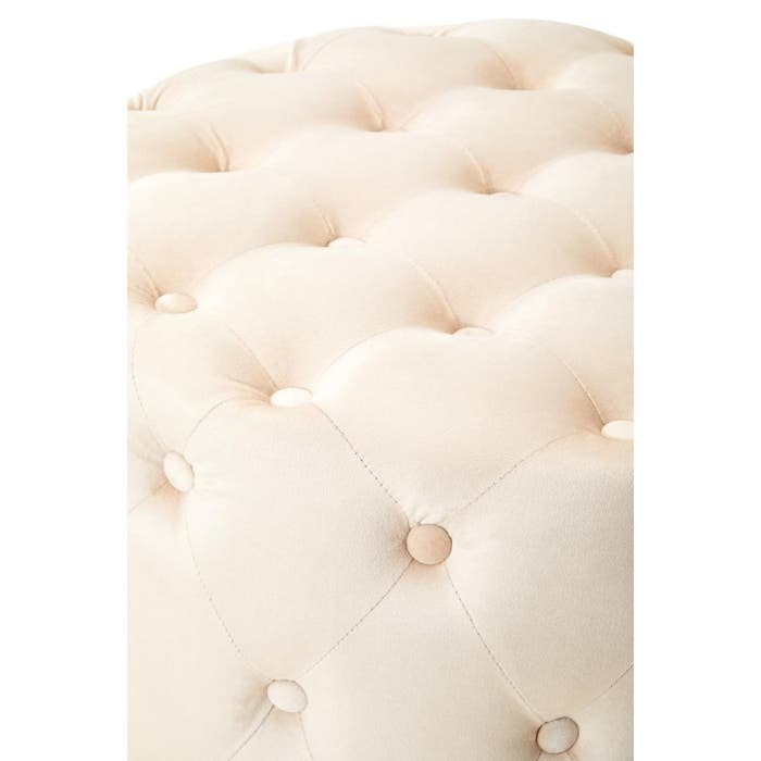 Cordelia Tufted Stool – Stone