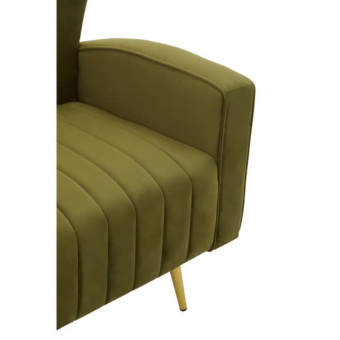 Corello Armchair – Green Velvet