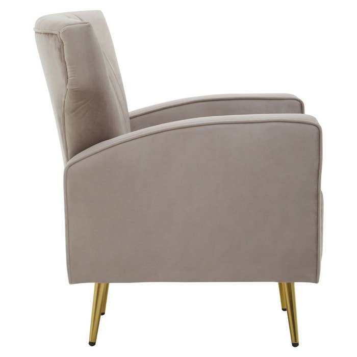 Corello Armchair – Mink Velvet