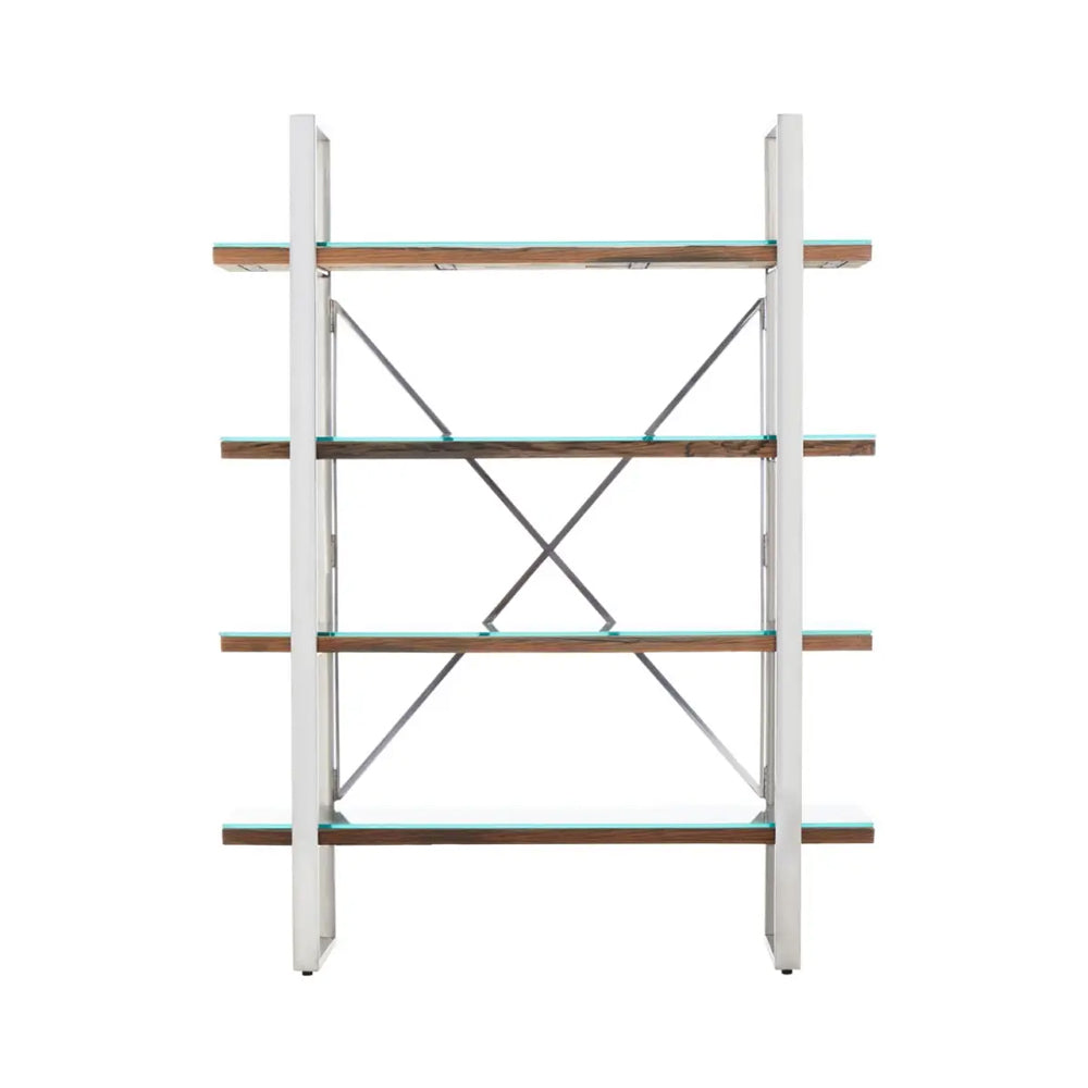 Dario Shelving Unit – Natural Wood