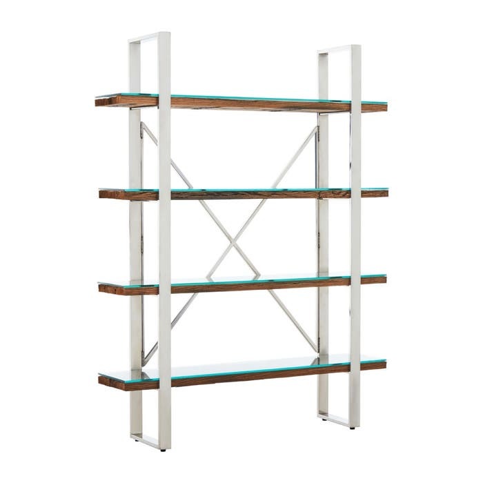 Dario Shelving Unit – Natural Wood