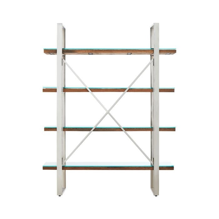 Dario Shelving Unit – Natural Wood