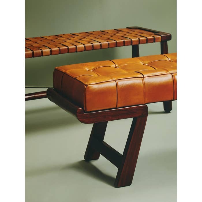 Deveraux Bench with Angular Base