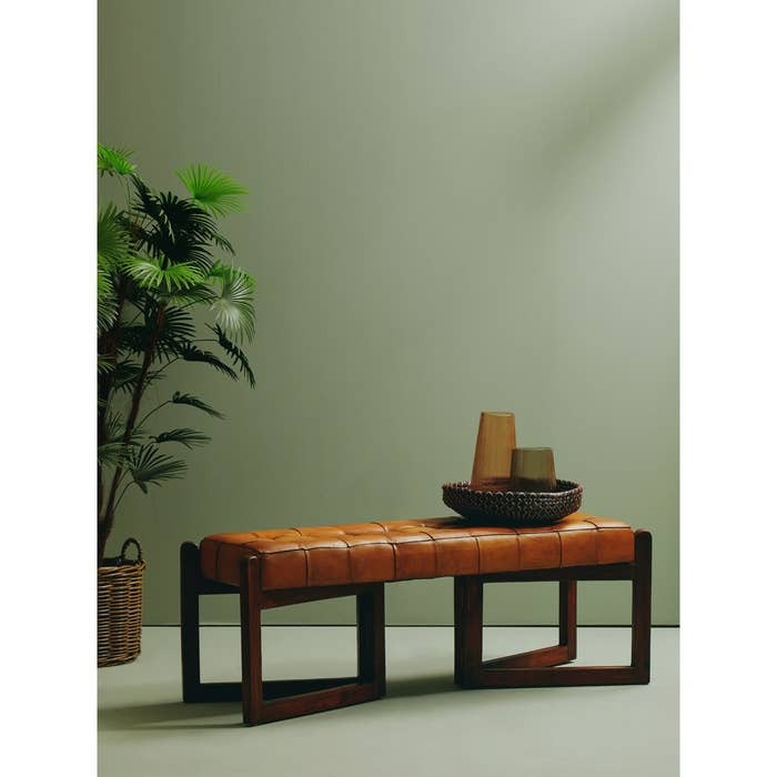 Deveraux Bench with Triangular Base