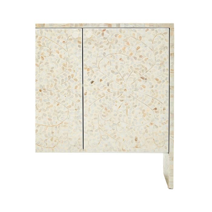 Elinda Mother of Pearl Cabinet – Floral