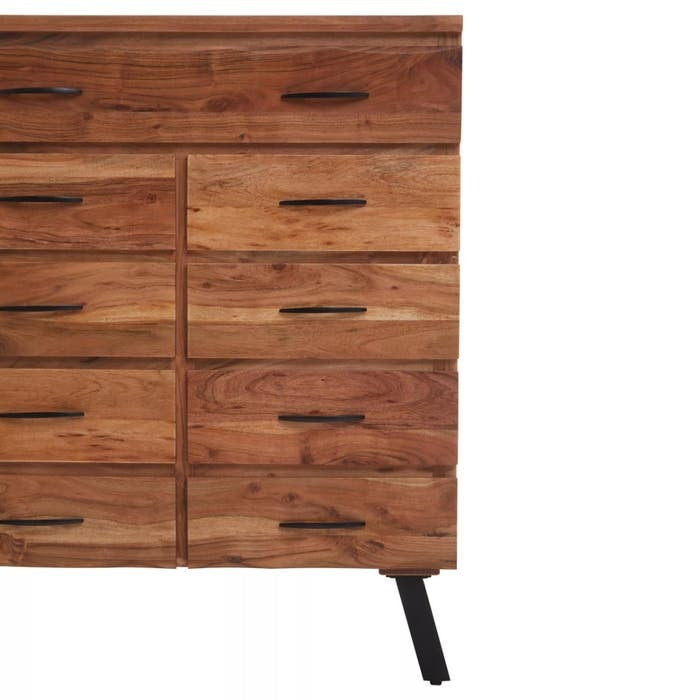 Ernest 9 Drawer Chest – Acacia Wood