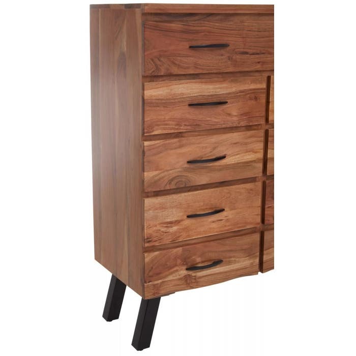 Ernest 9 Drawer Chest – Acacia Wood