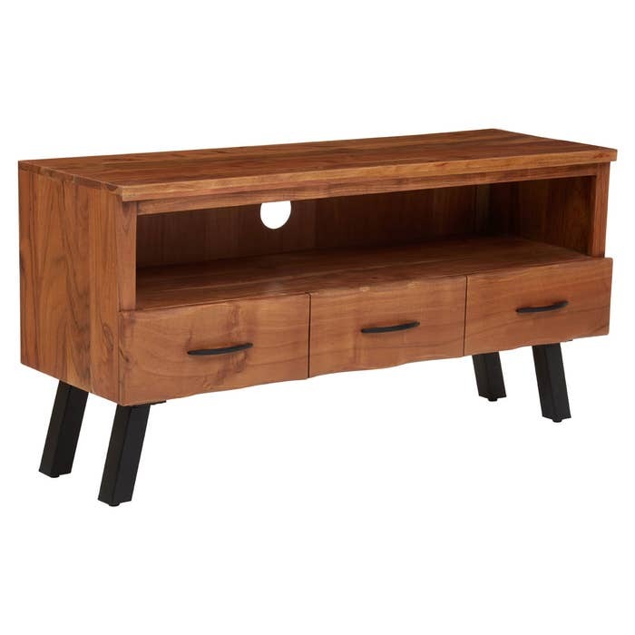 Ernest Large Media Unit – Acacia Wood