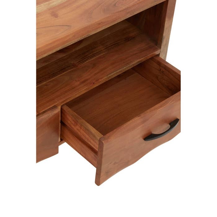 Ernest Large Media Unit – Acacia Wood