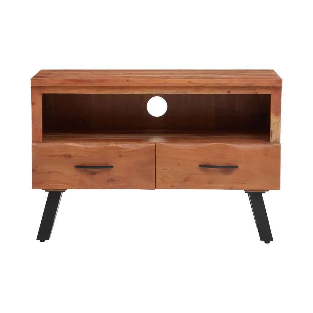 Ernest Small Media Unit – Acacia Wood