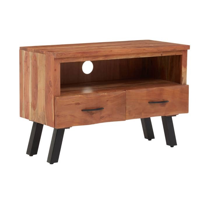 Ernest Small Media Unit – Acacia Wood