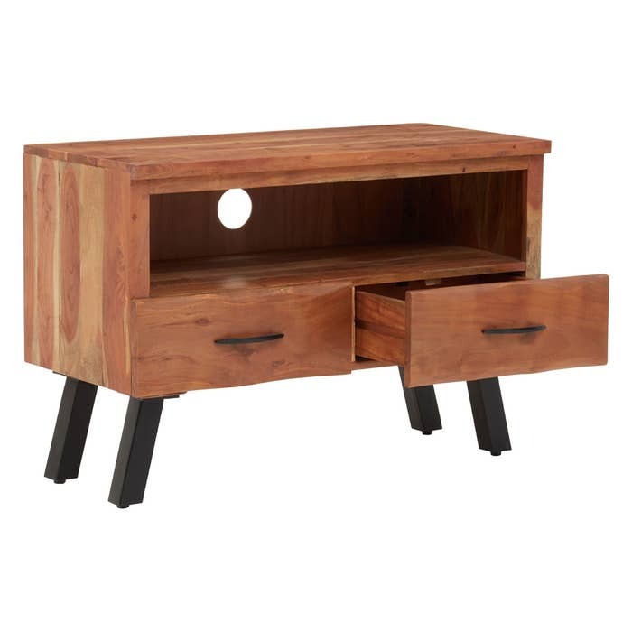 Ernest Small Media Unit – Acacia Wood