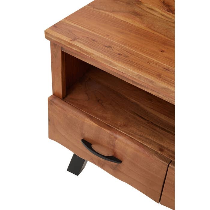 Ernest Small Media Unit – Acacia Wood