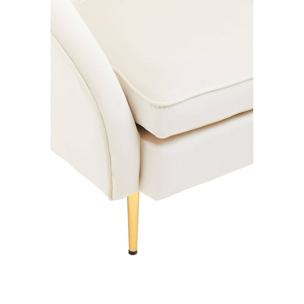 Florence Chair – Beige Velvet