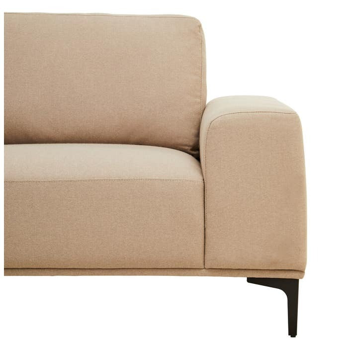 Hilton Natural 3 Seater Sofa with Right Chaise