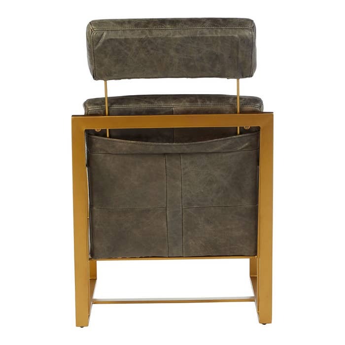 Jamison Lounge Chair – Dark Brown Leather