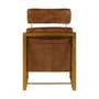 Jamison Lounge Chair – Light Brown Leather