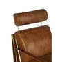 Jamison Lounge Chair – Light Brown Leather