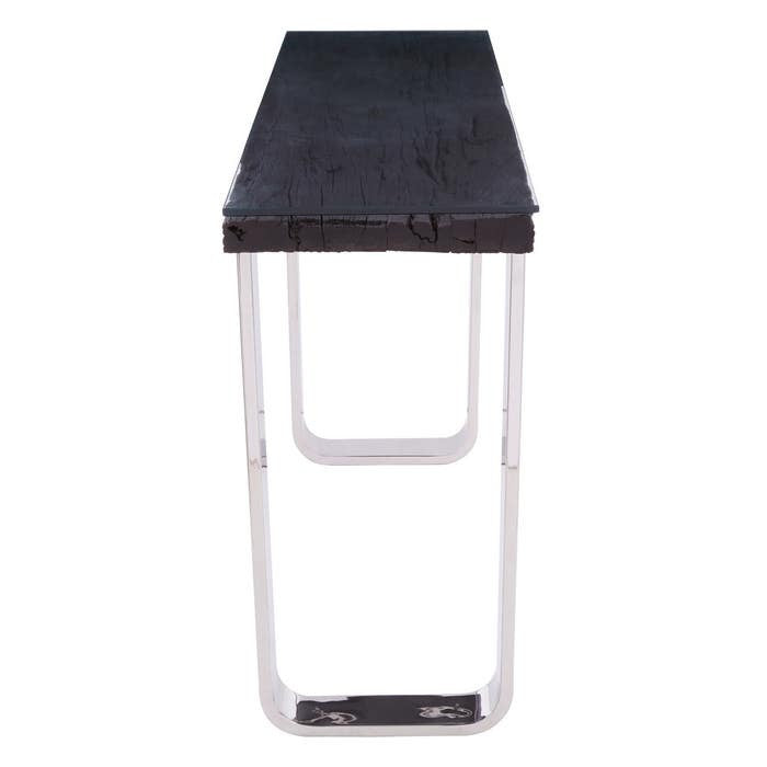 Kingsley Console Table with Glass Top