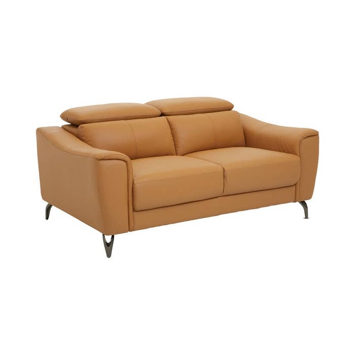 Lincoln 2-Seater Sofa – Tan Leather