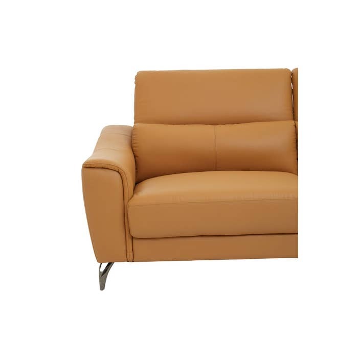 Lincoln 3-Seater Sofa – Tan Leather